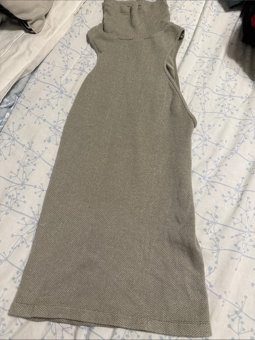 Free People Sleeveless Turtleneck Tank - Taupe